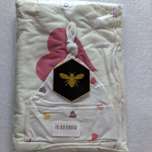 Bumblito Memory Swaddle - Eat, Sleep, Play NWT